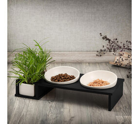 CanadianCat Company Cat Dinner Food Bar zwart CanadianCat Company Cat Dinner Food Bar zwart