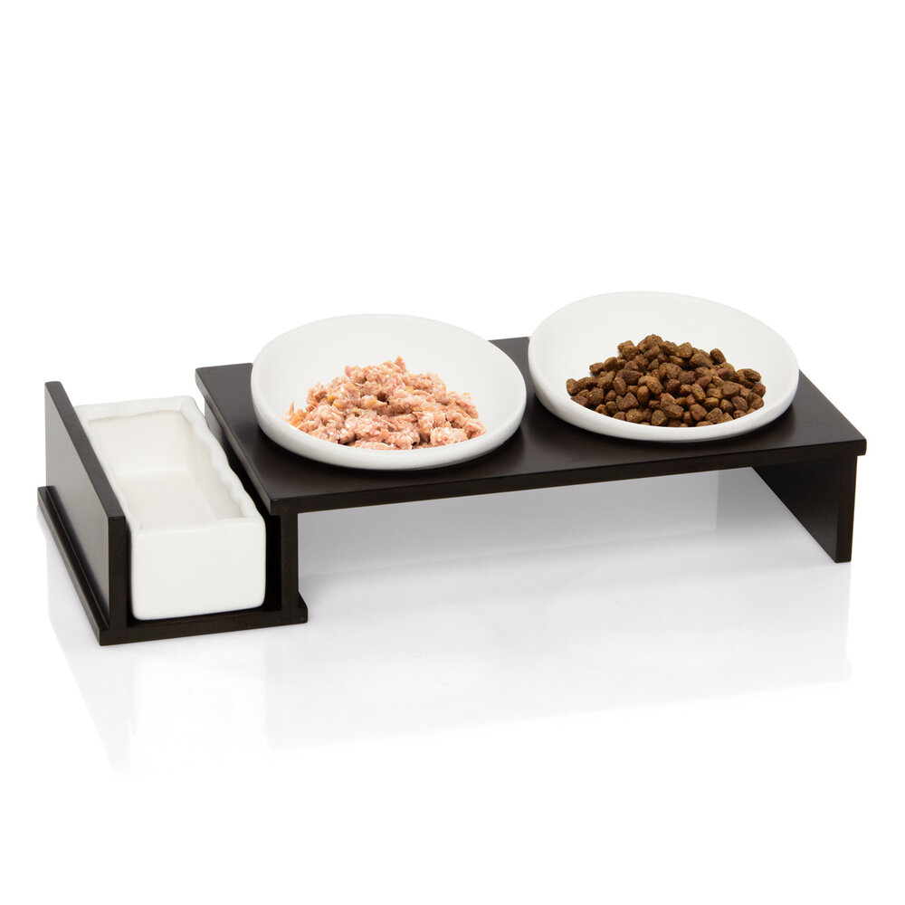 CanadianCat Company Cat Dinner Food Bar zwart