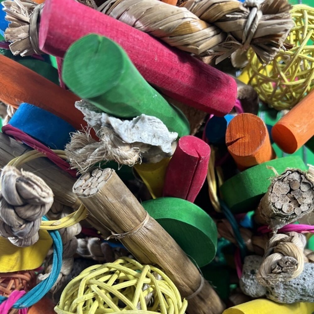 Pets Gifts Papegaaienspeelgoed Giant Giggle XXL