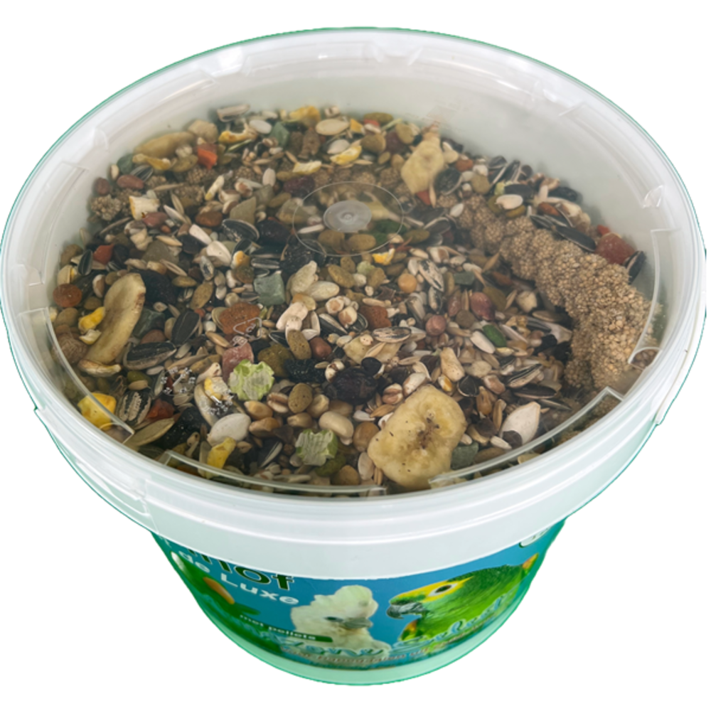 Vogelhof Amazone Papegaaien Voeding met Pellets