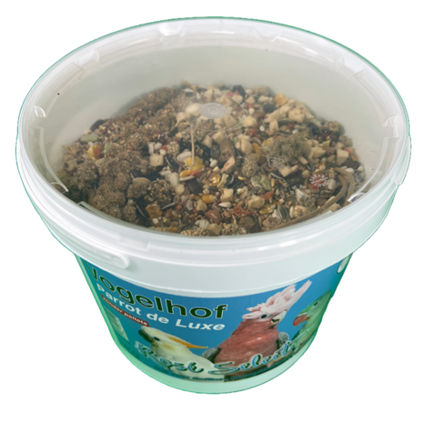 Vogelhof Rose Papegaaien en Kaketoes Voeding zonder Pellets Vogelhof Rose Papegaaien en Kaketoes Voeding zonder Pellets