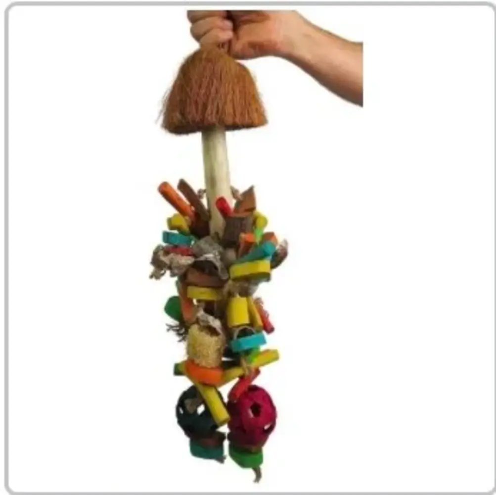 Pets Gifts Papegaaienspeelgoed Java Bush Coconut Pumice XXL