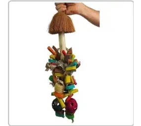 Pets Gifts Papegaaienspeelgoed Java Bush Coconut Pumice XXL Pets Gifts Papegaaienspeelgoed Java Bush Coconut Pumice XXL