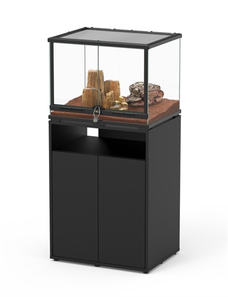 Aquatlantis Terrarium Meubel zwart 60 x 45 cm Aquatlantis Terrarium Meubel zwart 60 x 45 cm