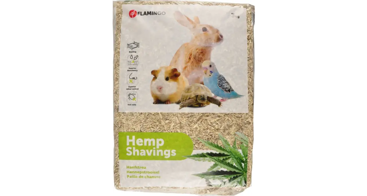 Flamingo Hennepstrooisel 3 KG