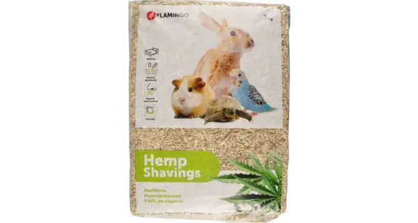 Flamingo Hennepstrooisel 3 KG