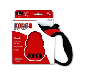 KONG Rollijn Terrain Rood 5 meter KONG Rollijn Terrain Rood 5 meter