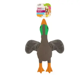 All For Paws ZooTex Soft Wing Eend Bruin