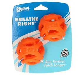 Chuckit Breathe Right Fetch Ball 2-pack Chuckit Breathe Right Fetch Ball 2-pack