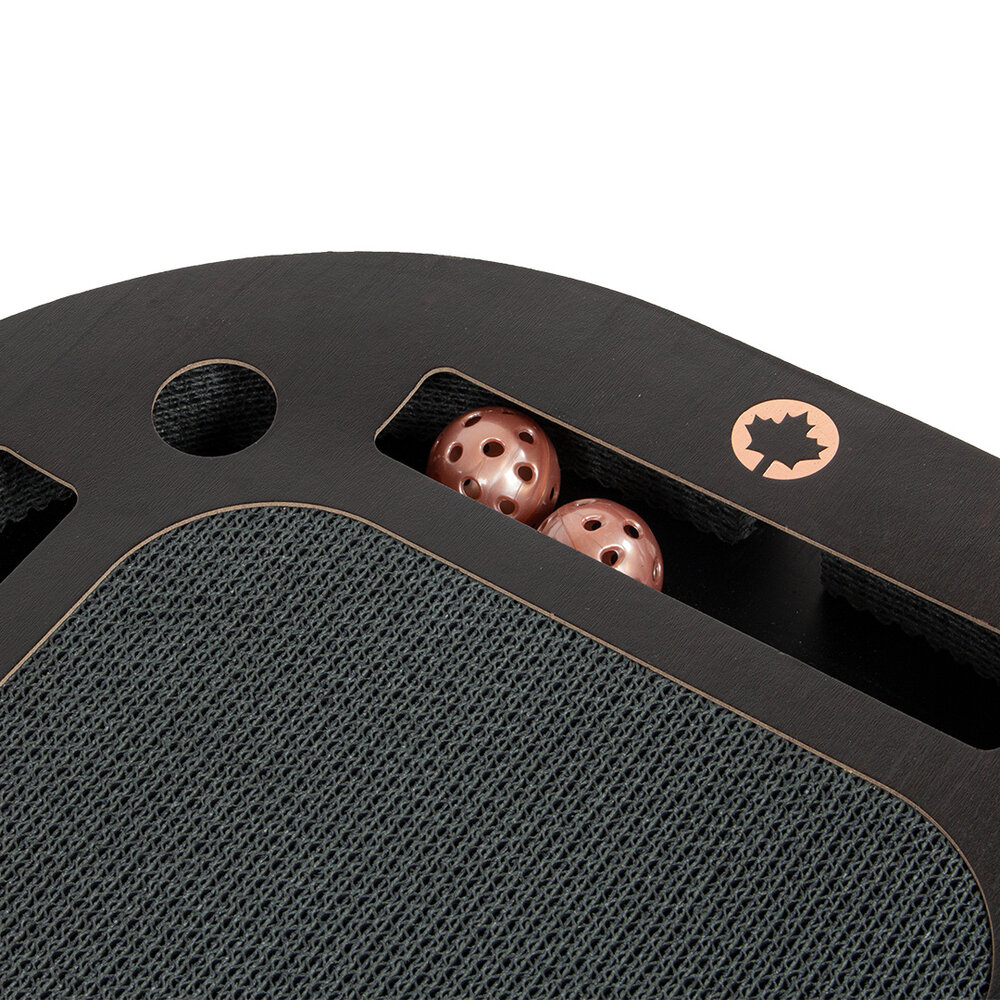 CanadianCat Company Playplate Black Edition Wood Look XXL CanadianCat Company Playplate Black Edition Wood Look XXL