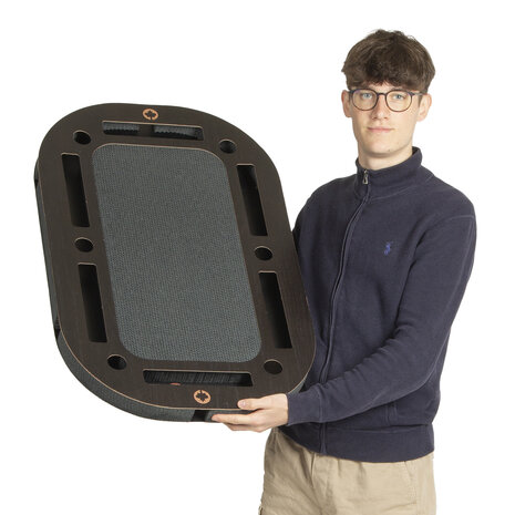 CanadianCat Company Playplate Black Edition Wood Look XXL CanadianCat Company Playplate Black Edition Wood Look XXL