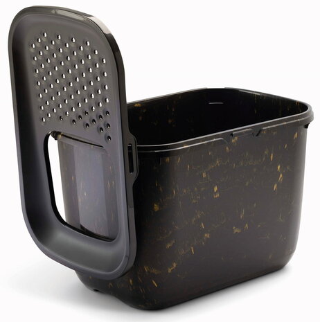 Savic Hop In Kattenbak Marble Grey Savic Hop In Kattenbak Marble Grey