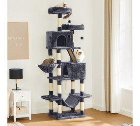 Pets Gifts Krabpaal Tarrenz donker grijs 206 cm Pets Gifts Krabpaal Tarrenz donker grijs 206 cm