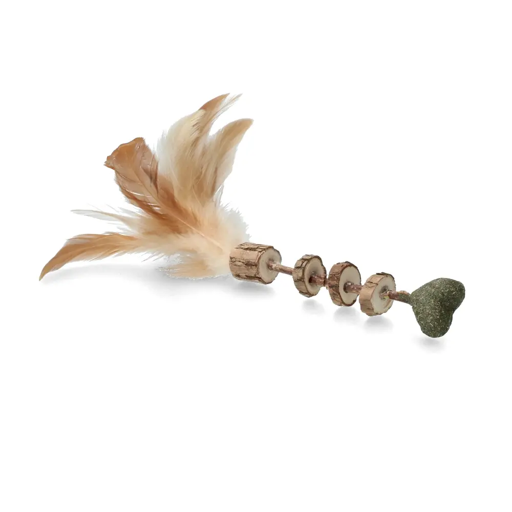 Addicted! Stick with Heart & Feathers kattenspeeltje Addicted! Stick with Heart & Feathers kattenspeeltje