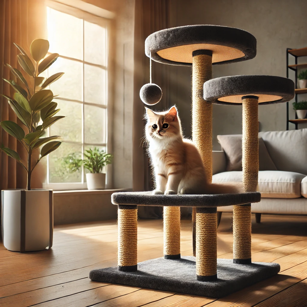 Waar moet een krabpaal aan voldoen?