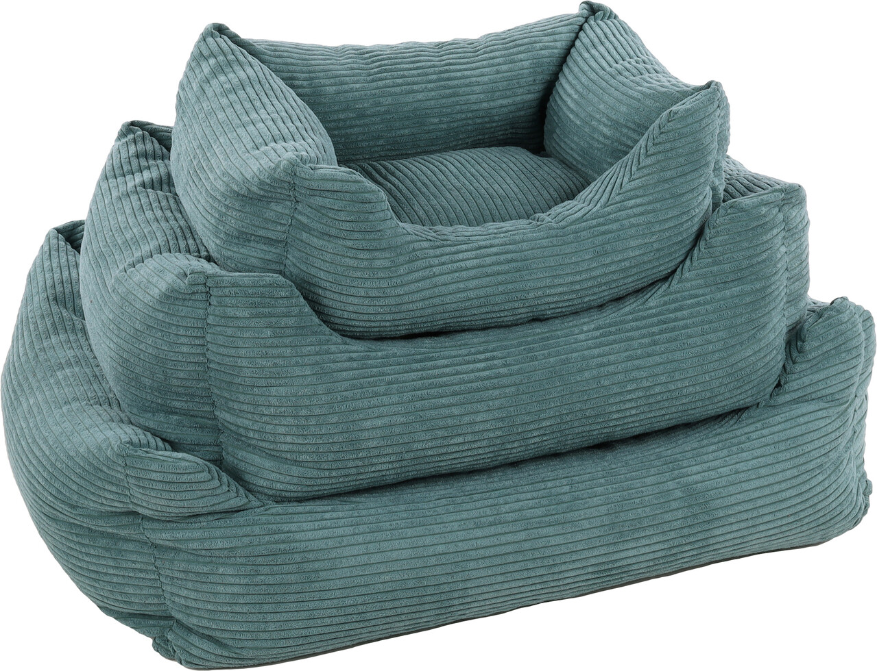 Flamingo Hondenmand Velluto blauw