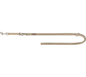 Trixie Hondenriem Verstelbaar Premium zand