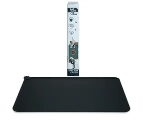 Eat Slow Live Longer Placemat Siliconen donkergrijs Eat Slow Live Longer Placemat Siliconen donkergrijs