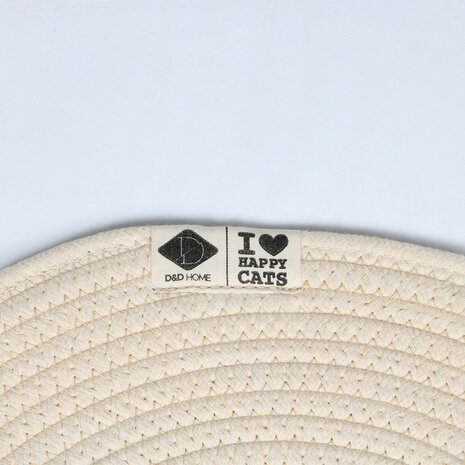 I Love Happy Cats Onderlegger Jill beige