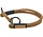 Be Nordic Half-Slip Halsband bruin