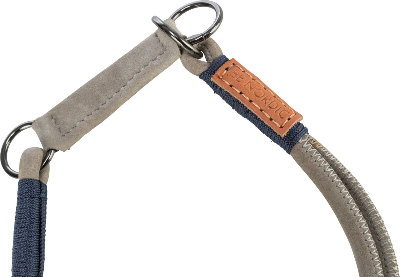 Trixie Be Nordic Half-Slip Halsband grijs