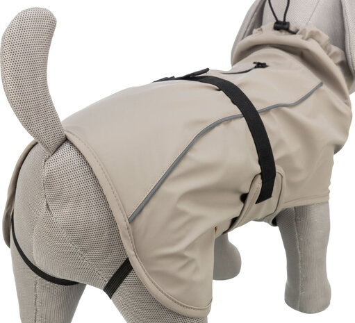 Trixie Be Nordic Regenjas Hond zand