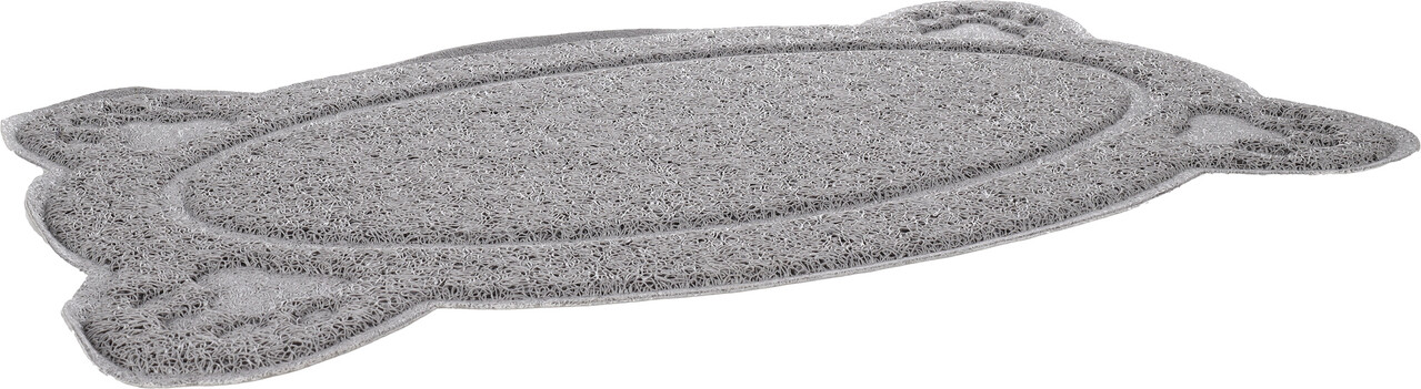 Flamingo Kattenbak Mat Randy grijs Flamingo Kattenbak Mat Randy grijs