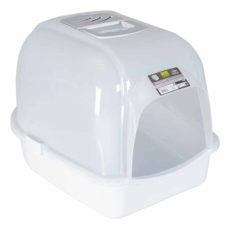 EBI Kattenbak Eclipse Transparant wit