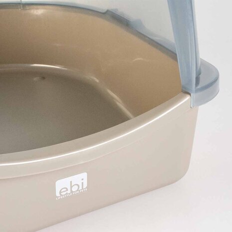 EBI Kattenbak Maine Coon Eclipse Transparant grijs XXL