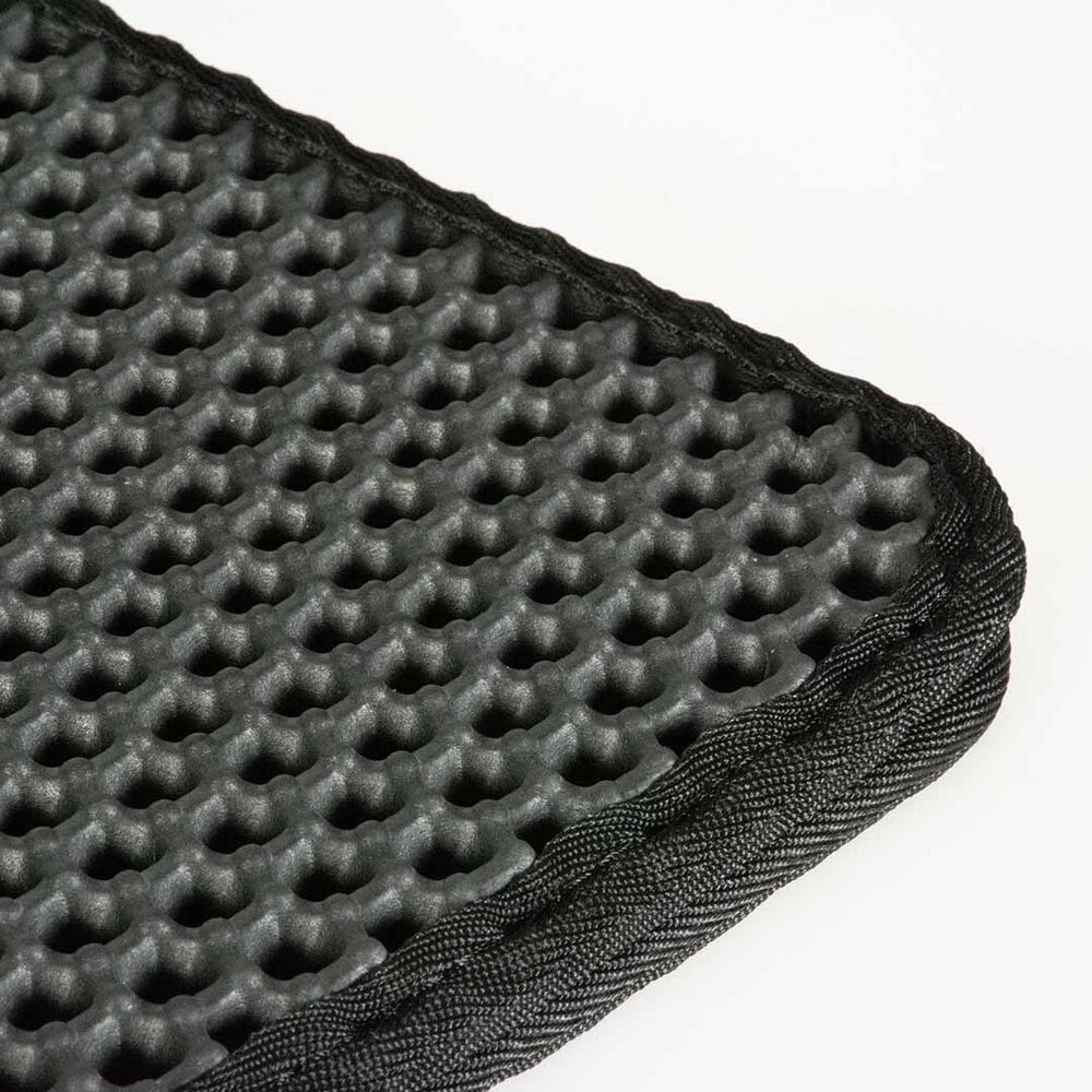 Pets Gifts Kattenbak Mat Dubbel Laags Zwart 60 x 45 cm