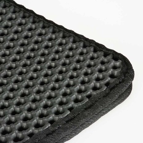 Pets Gifts Kattenbak Mat Dubbel Laags Zwart 60 x 45 cm