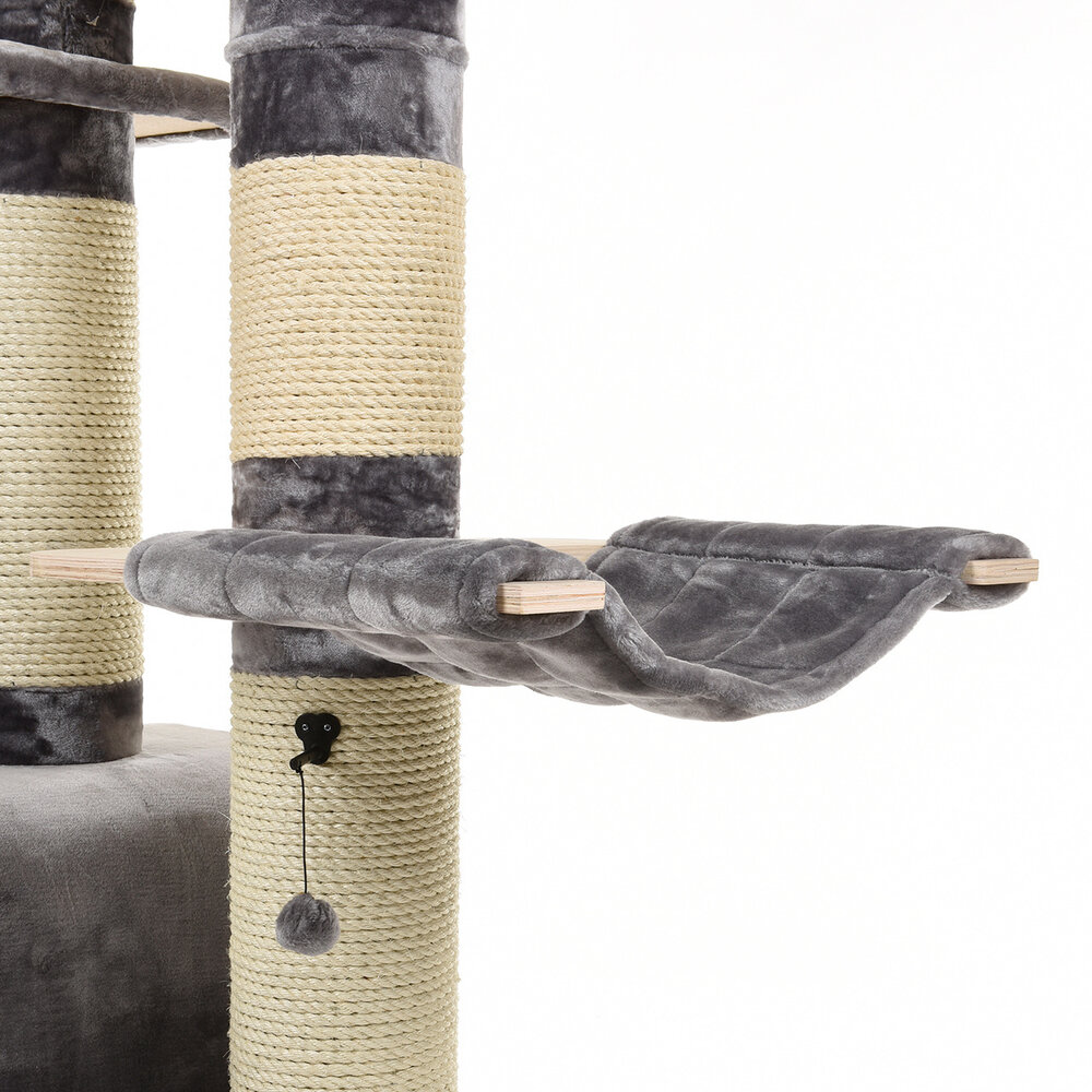 CanadianCat Company Krabpaal Maine Coon Alberta grijs CanadianCat Company Krabpaal Maine Coon Alberta grijs