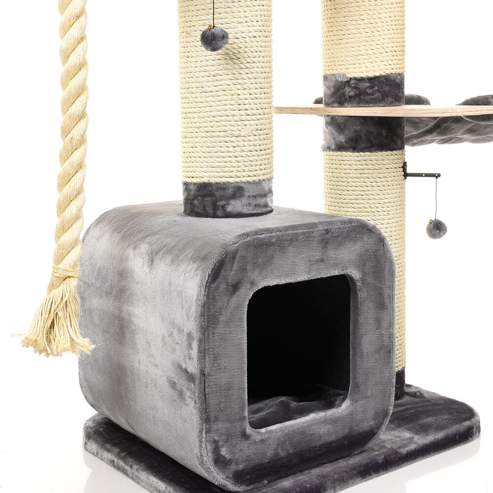 CanadianCat Company Krabpaal Maine Coon Alberta grijs CanadianCat Company Krabpaal Maine Coon Alberta grijs