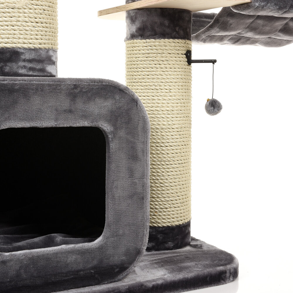 CanadianCat Company Krabpaal Maine Coon Alberta grijs CanadianCat Company Krabpaal Maine Coon Alberta grijs