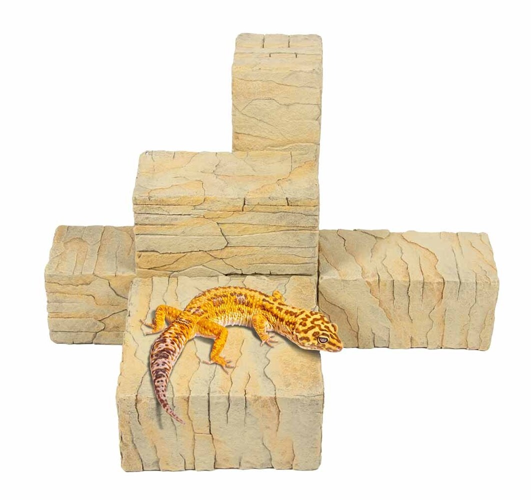 Terra Della Bouwstenen Terrarium Combo Rock beige