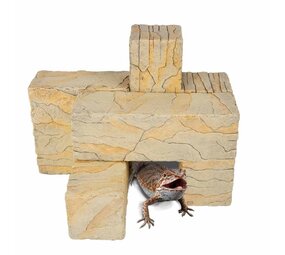 Terra Della Bouwstenen Terrarium Combo Rock beige Terra Della Bouwstenen Terrarium Combo Rock beige