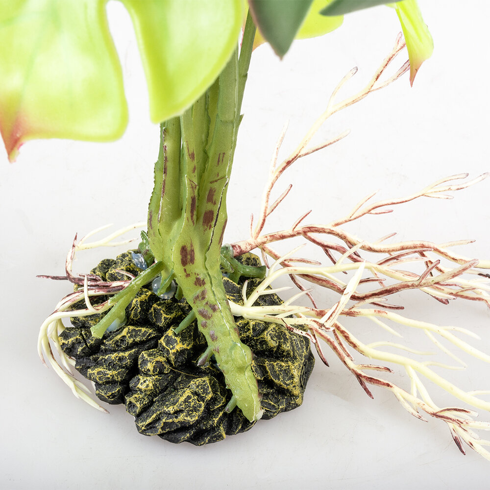 Terra Della Terrarium Kunstplant Monstera groen