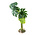 Terrarium Kunstplant Monstera groen
