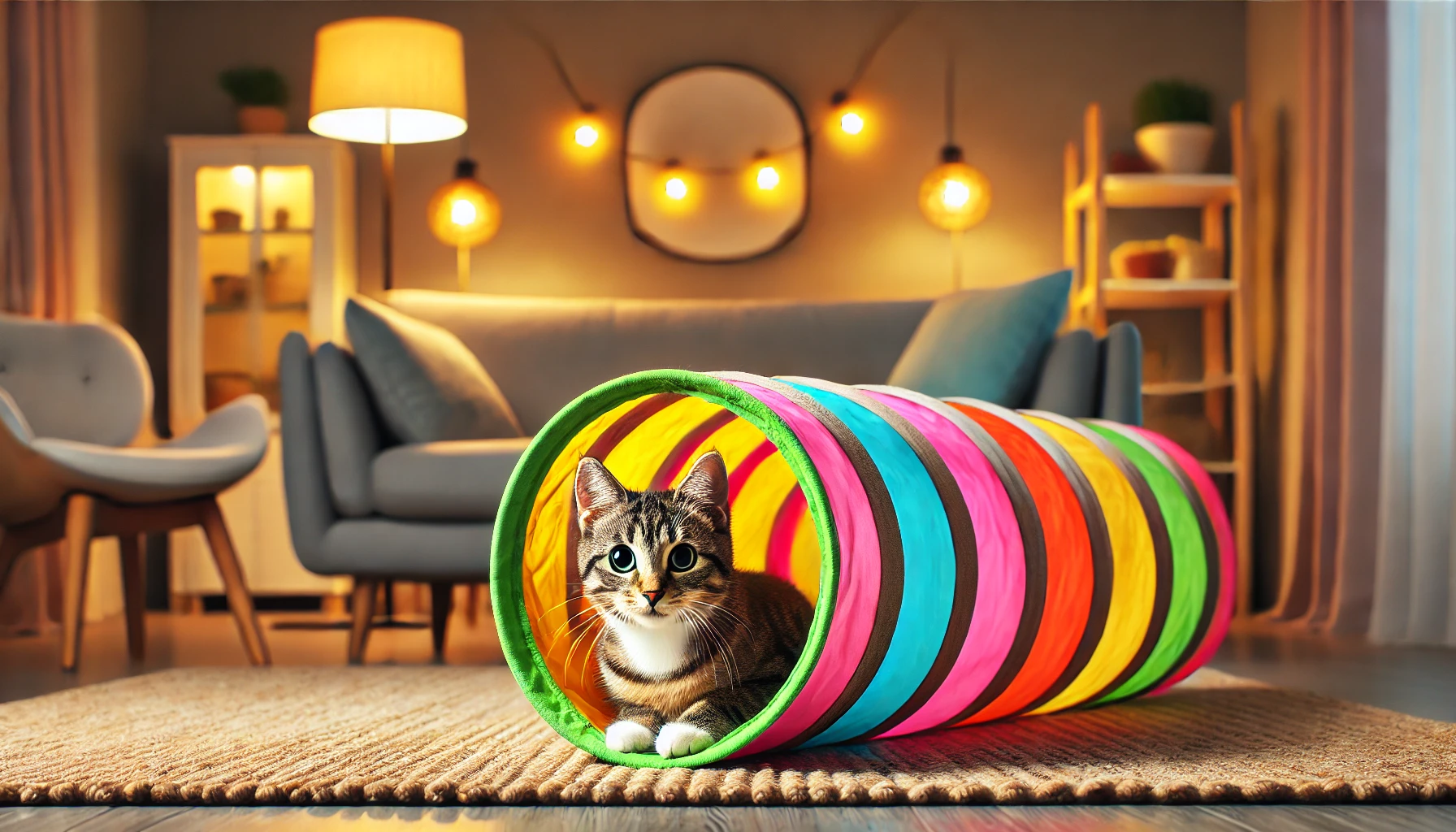 Houden volwassen katten van kattentunnels?