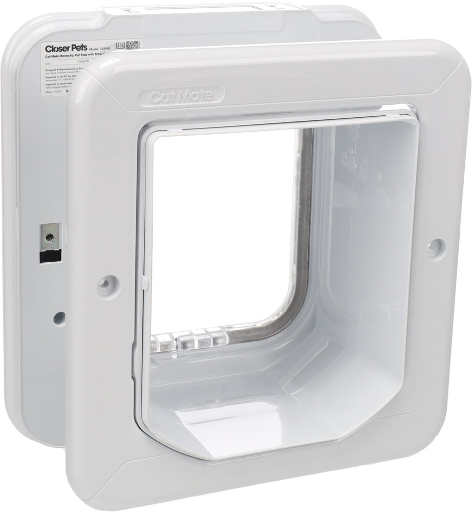 Petmate Kattenluik met Chip Elite Cat Mate wit Petmate Kattenluik met Chip Elite Cat Mate wit