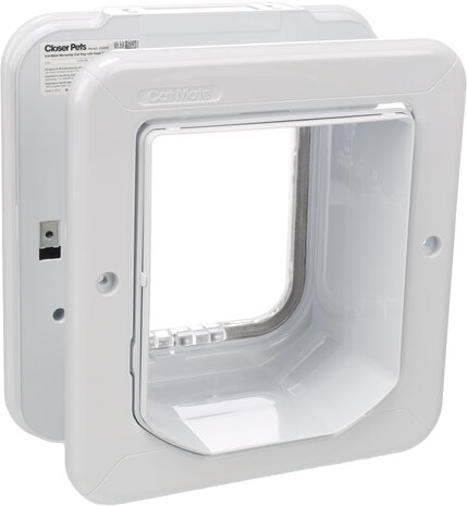 Petmate Kattenluik met Chip Elite Cat Mate wit Petmate Kattenluik met Chip Elite Cat Mate wit