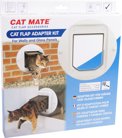 Petmate Adapterkit Cat Mate voor Muren en Glas