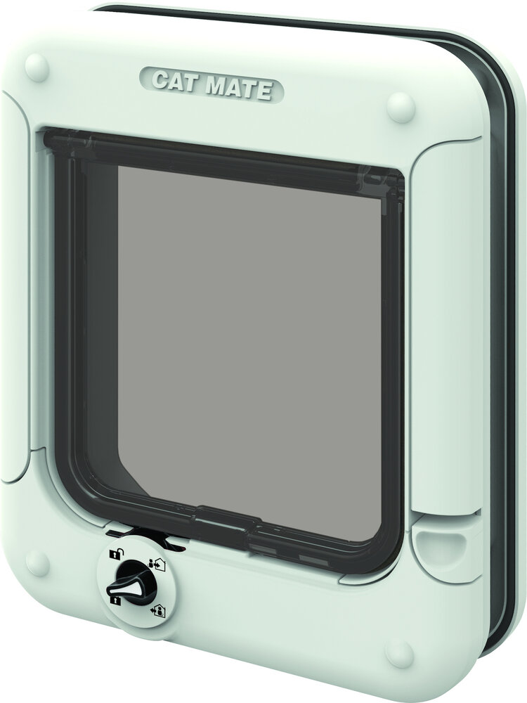 Petmate Kattenluik Cat Mate wit Petmate Kattenluik Cat Mate wit