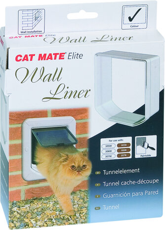 Petmate Tunnelstuk Cat Mate wit Petmate Tunnelstuk Cat Mate wit