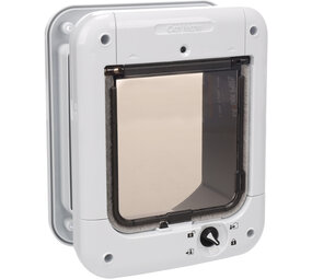 Petmate Kattenluik met Microchip Cat Mate wit Petmate Kattenluik met Microchip Cat Mate wit