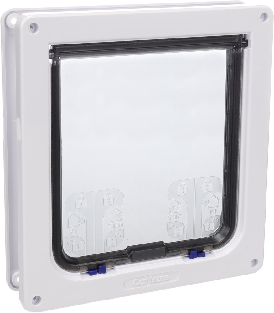 Petmate Kattenluik Grote Katten Cate Mate wit Petmate Kattenluik Grote Katten Cate Mate wit