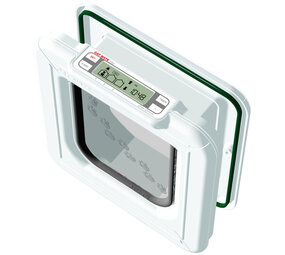 Petmate Kattenluik met ID Elite Cate wit Petmate Kattenluik met ID Elite Cate wit