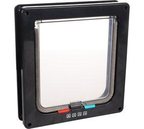 Flamingo Kattenluik Groot  4 standen Vego zwart Flamingo Kattenluik Groot  4 standen Vego zwart