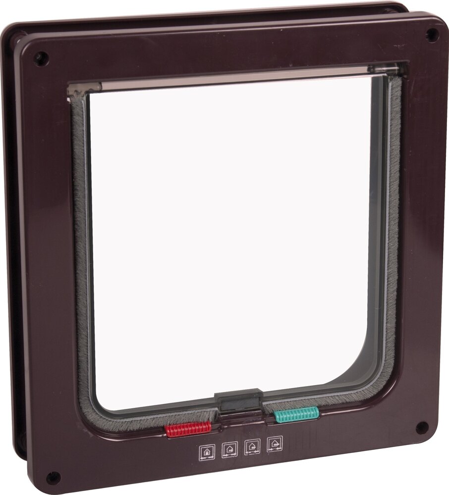 Flamingo Kattenluik Groot  4 standen Vego bruin