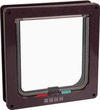 Flamingo Kattenluik Groot  4 standen Vego bruin